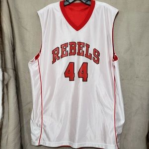 A4 REBELS 44 REVERSIBLE 2 IN ONE RED & WHITE MEN'S